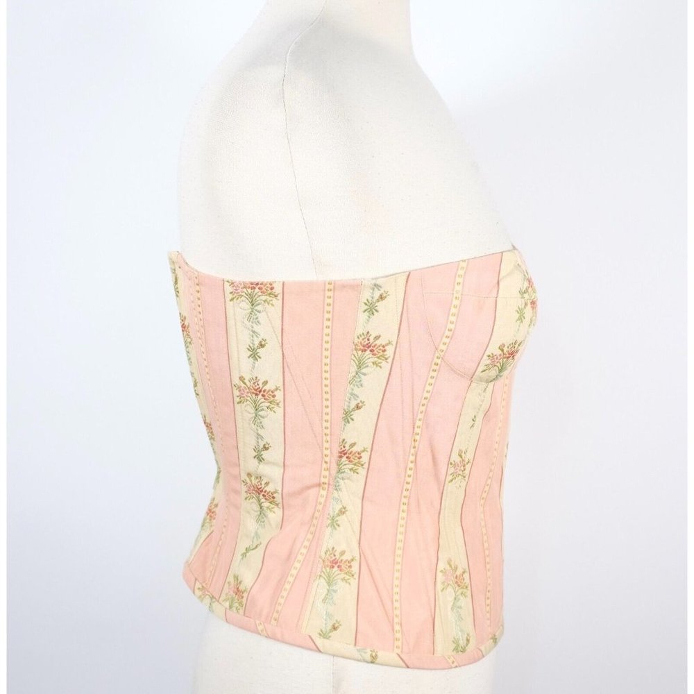 Ralph Lauren Purple Label Collection top XS corset bustier 2003 archive - Picture 6 of 11